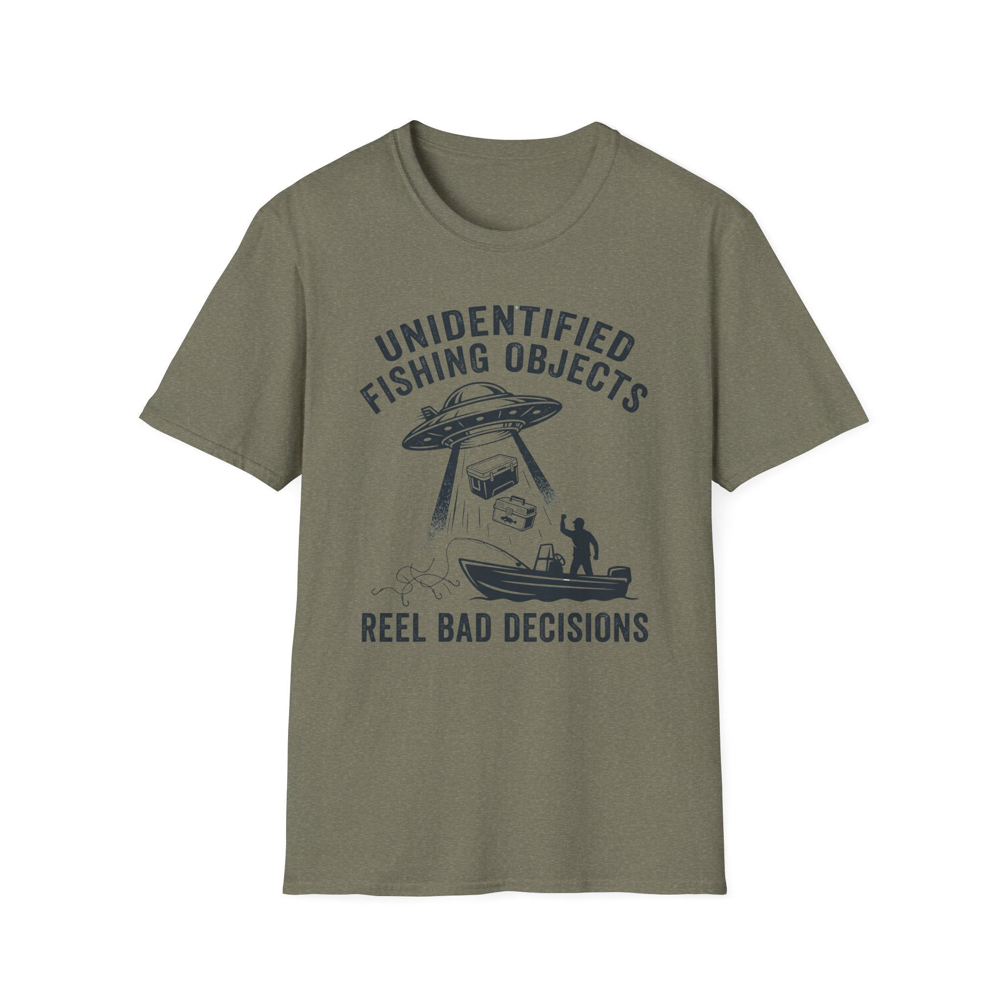UFO & Boat T-Shirt
