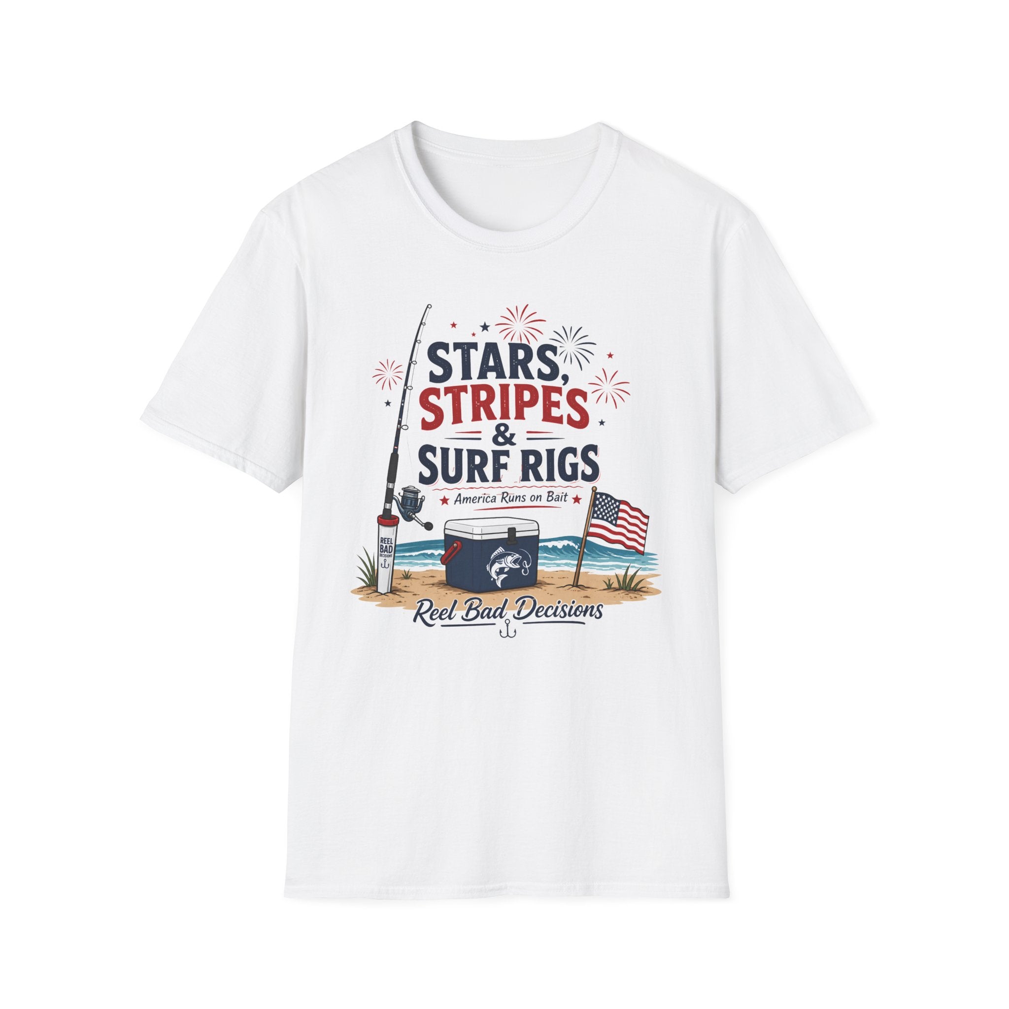 Stars, Stripes & Surf Rigs T-Shirt