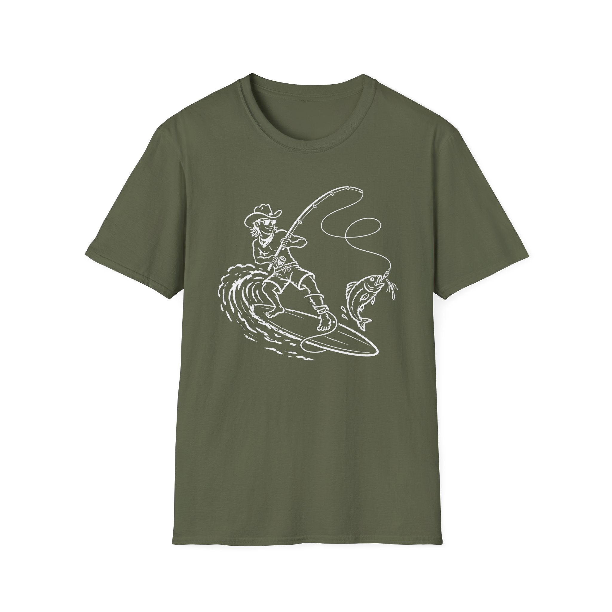 Surfing Cowboy T-Shirt