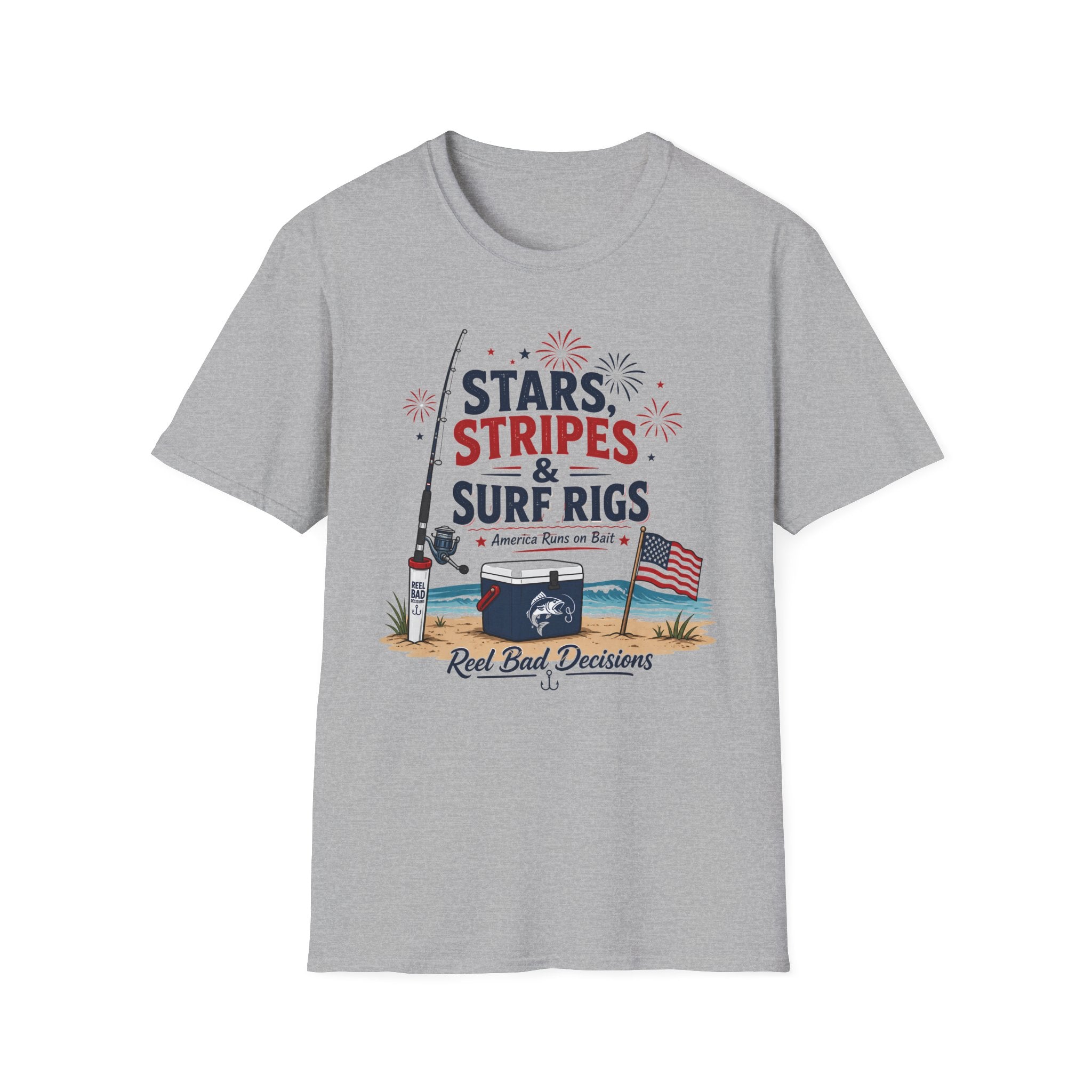 Stars, Stripes & Surf Rigs T-Shirt