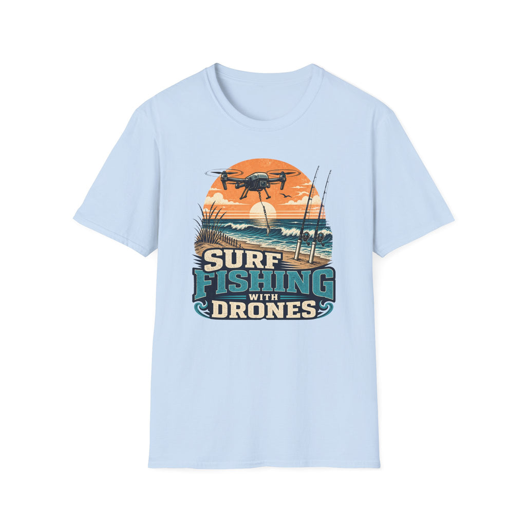 Drone Surf Fishing T-Shirt