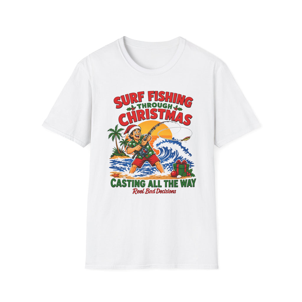 Christmas Fishing T-Shirt