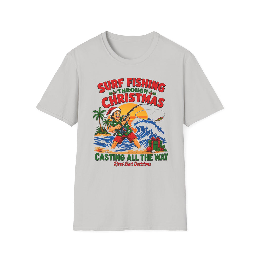 Christmas Fishing T-Shirt