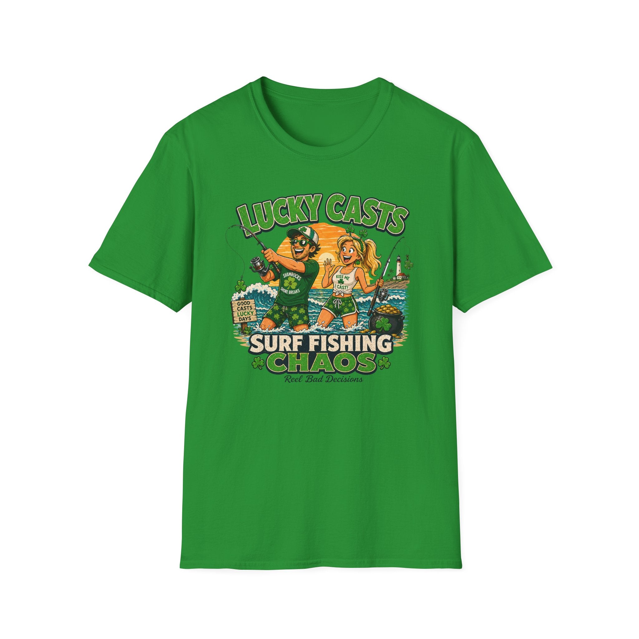 St Patrik's Day Fishing T-Shirt