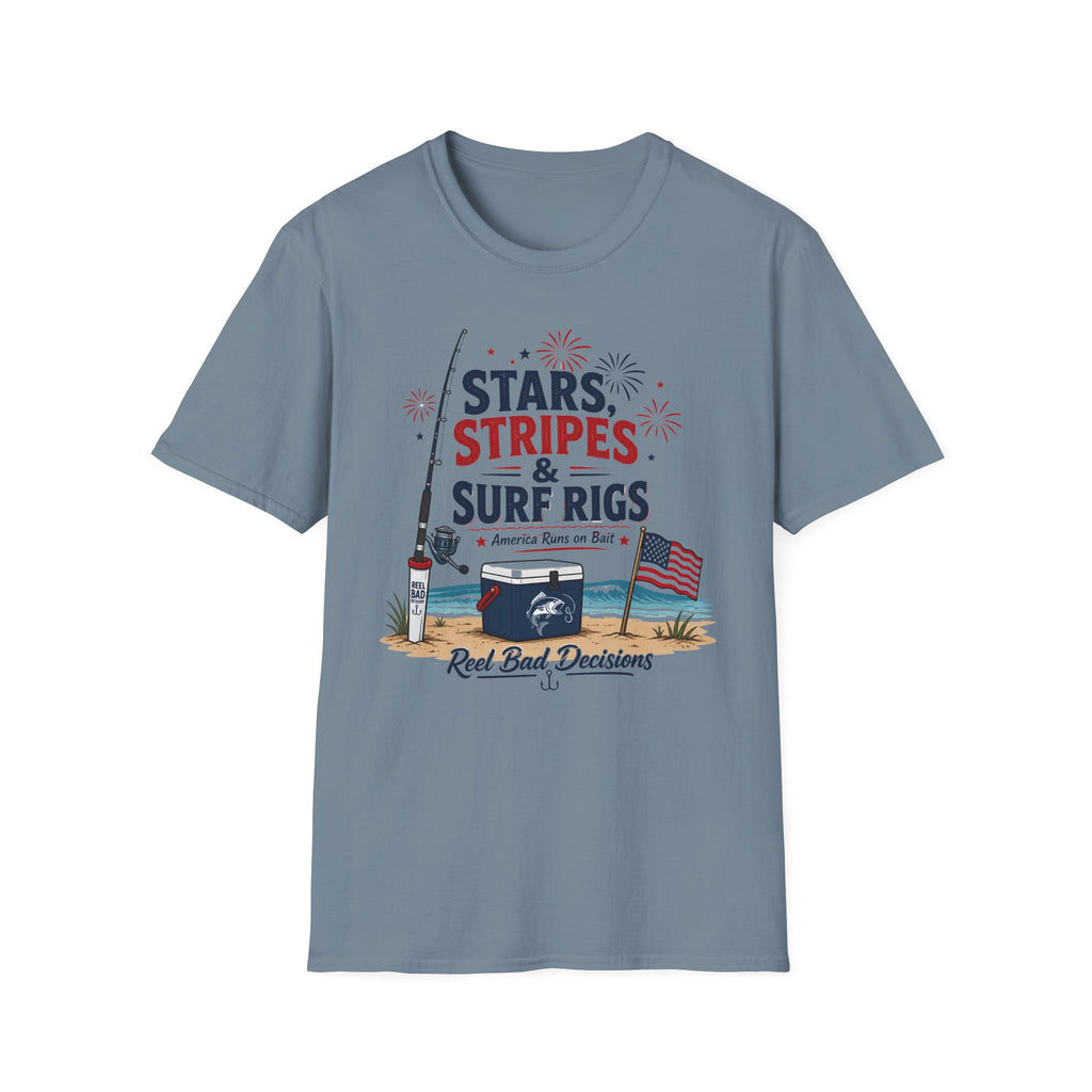 Stars, Stripes & Surf Rigs T-Shirt