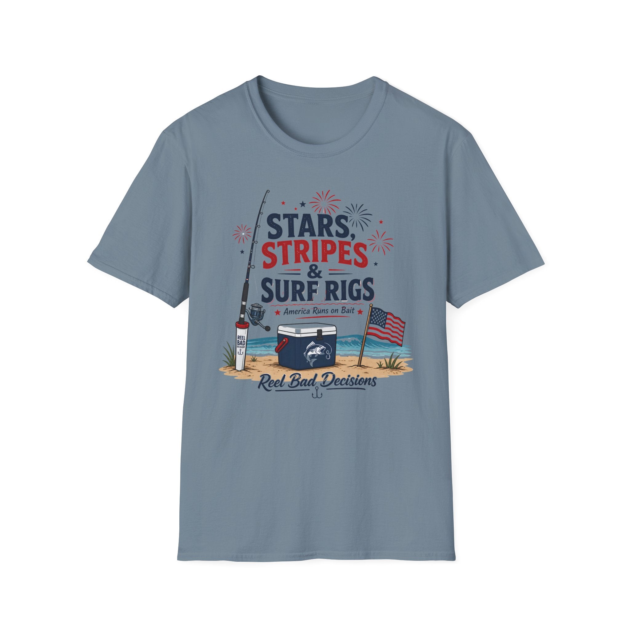 Stars, Stripes & Surf Rigs T-Shirt