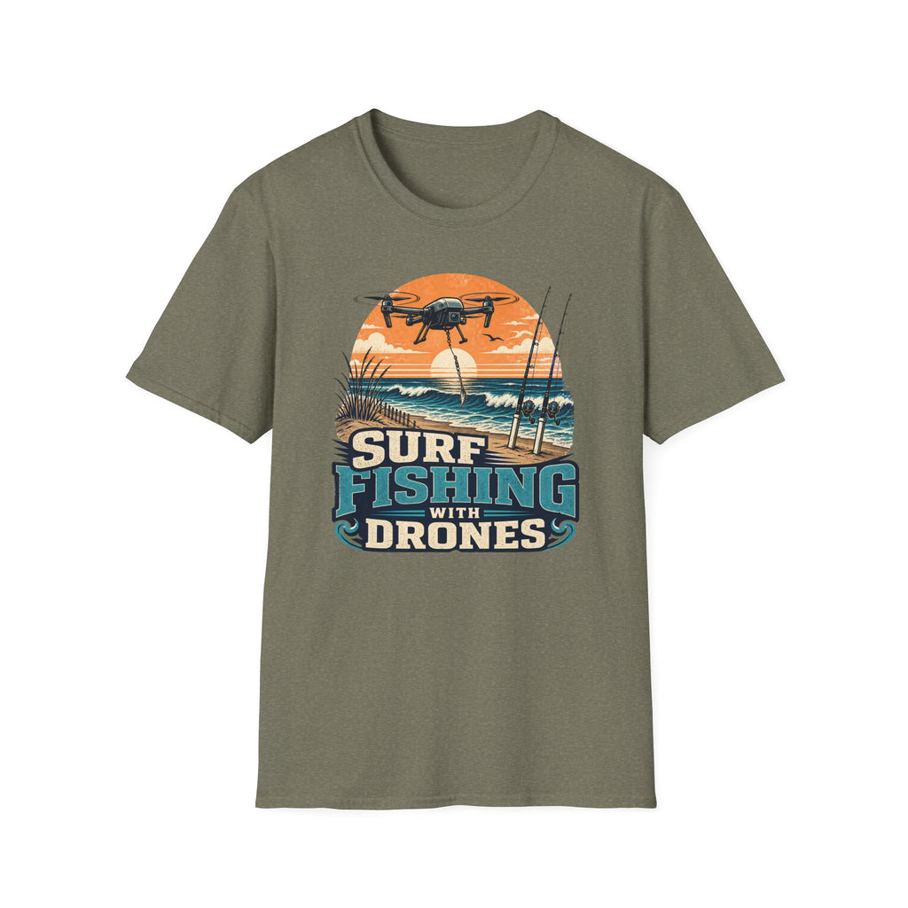 Drone Surf Fishing T-Shirt