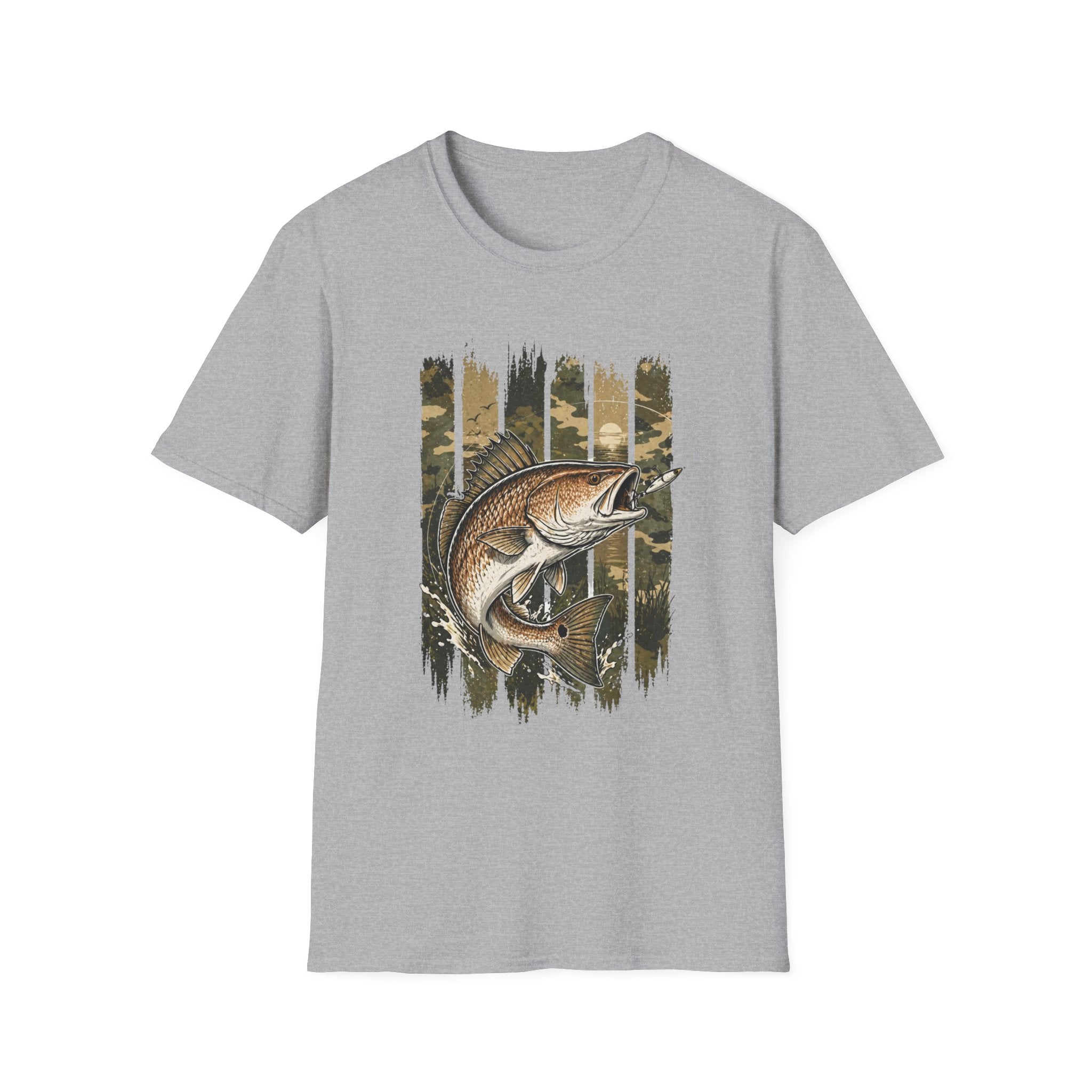 Camo Fishing T-Shirt