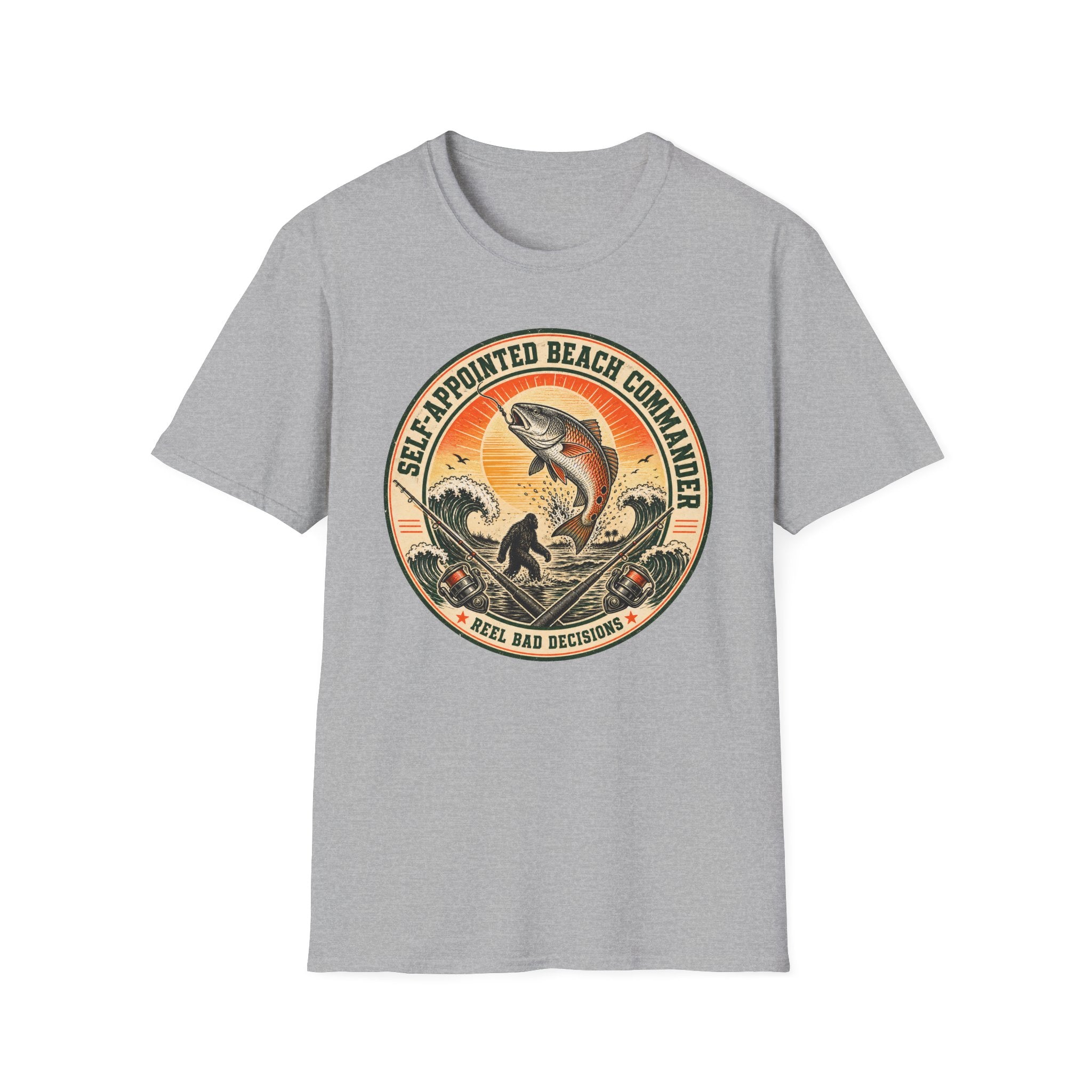 Beach Commander Bigfoot T-Shirt