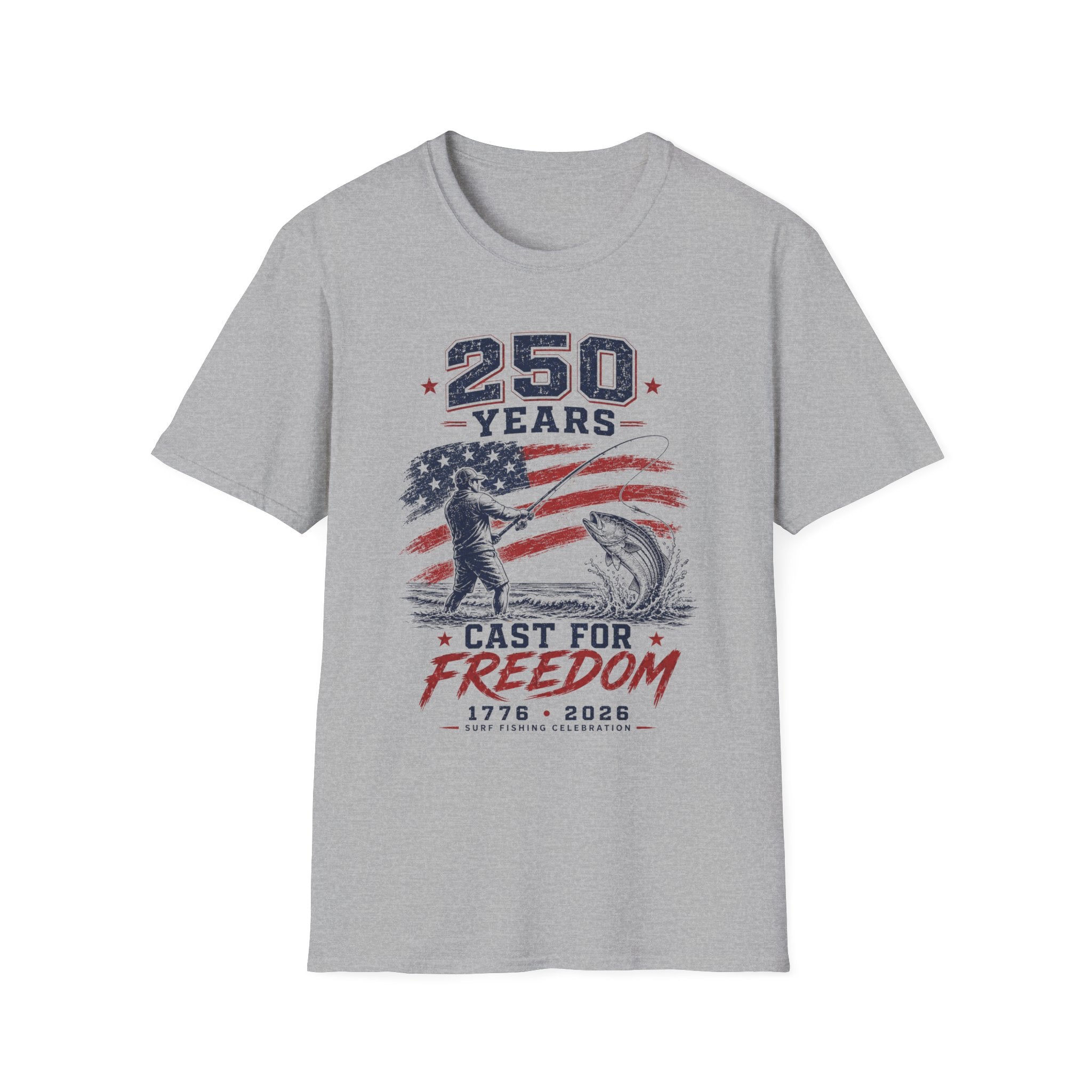 250 Years Cast for Freedom T-Shirt
