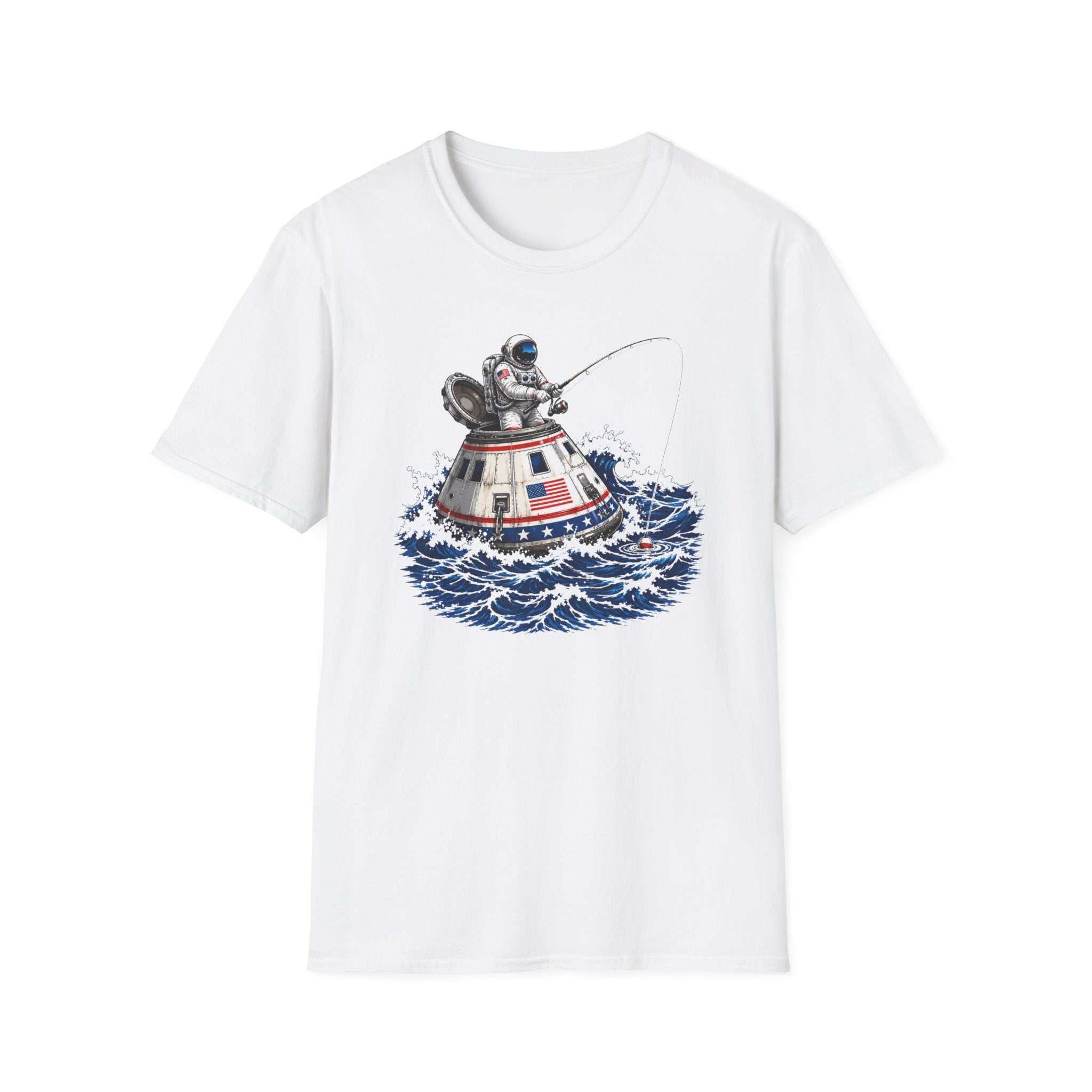 Spaceman Fishing T-Shirt