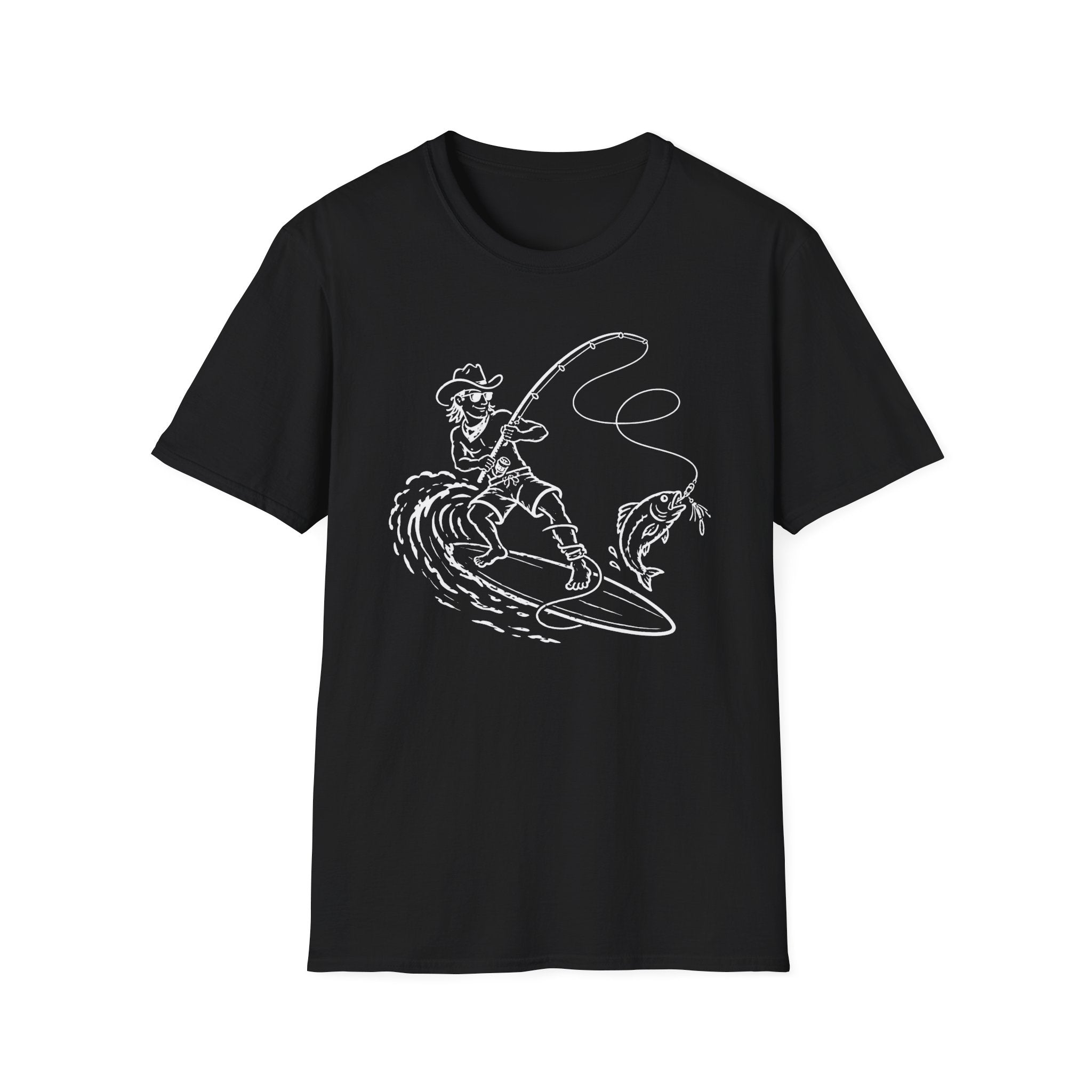 Surfing Cowboy T-Shirt