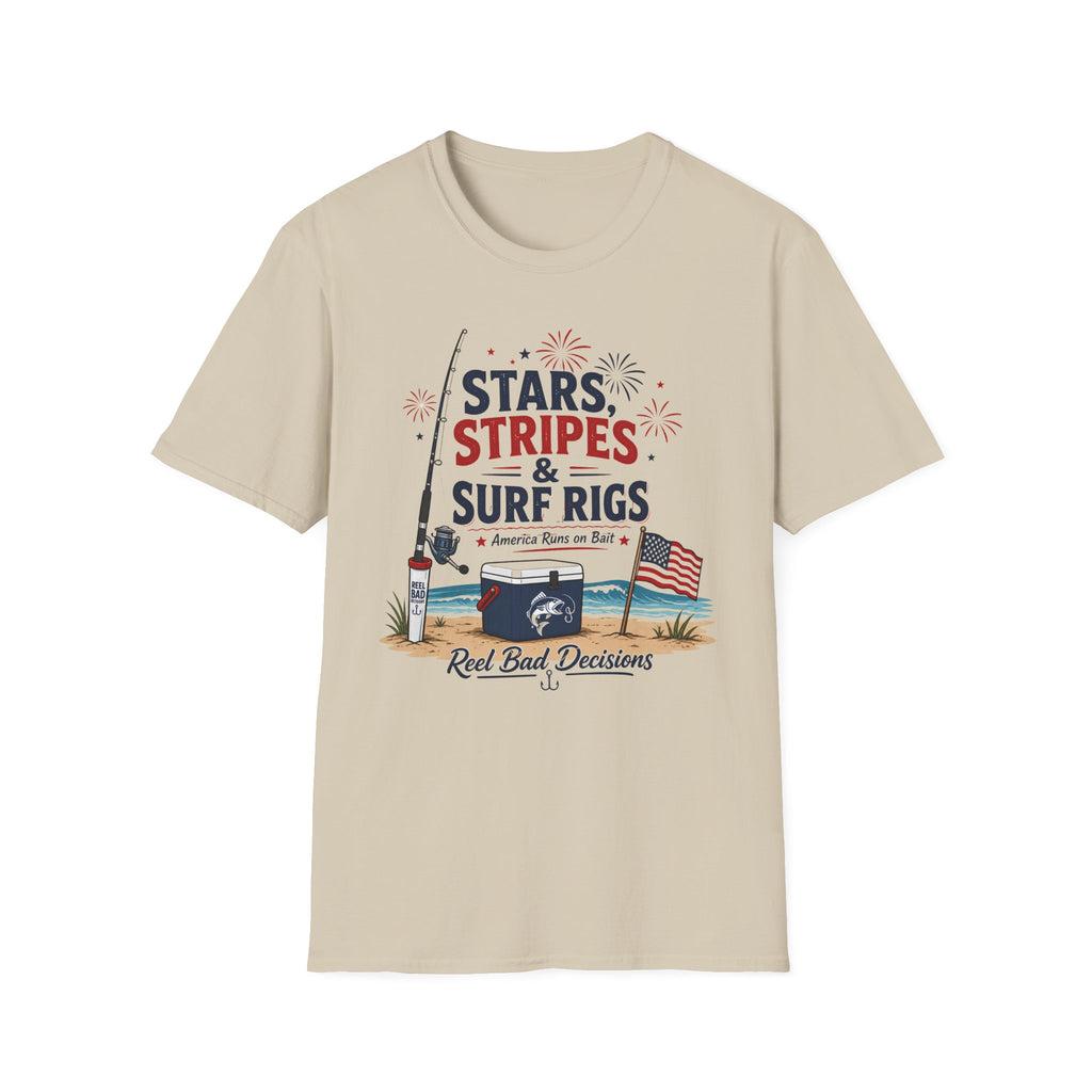 Stars, Stripes & Surf Rigs T-Shirt