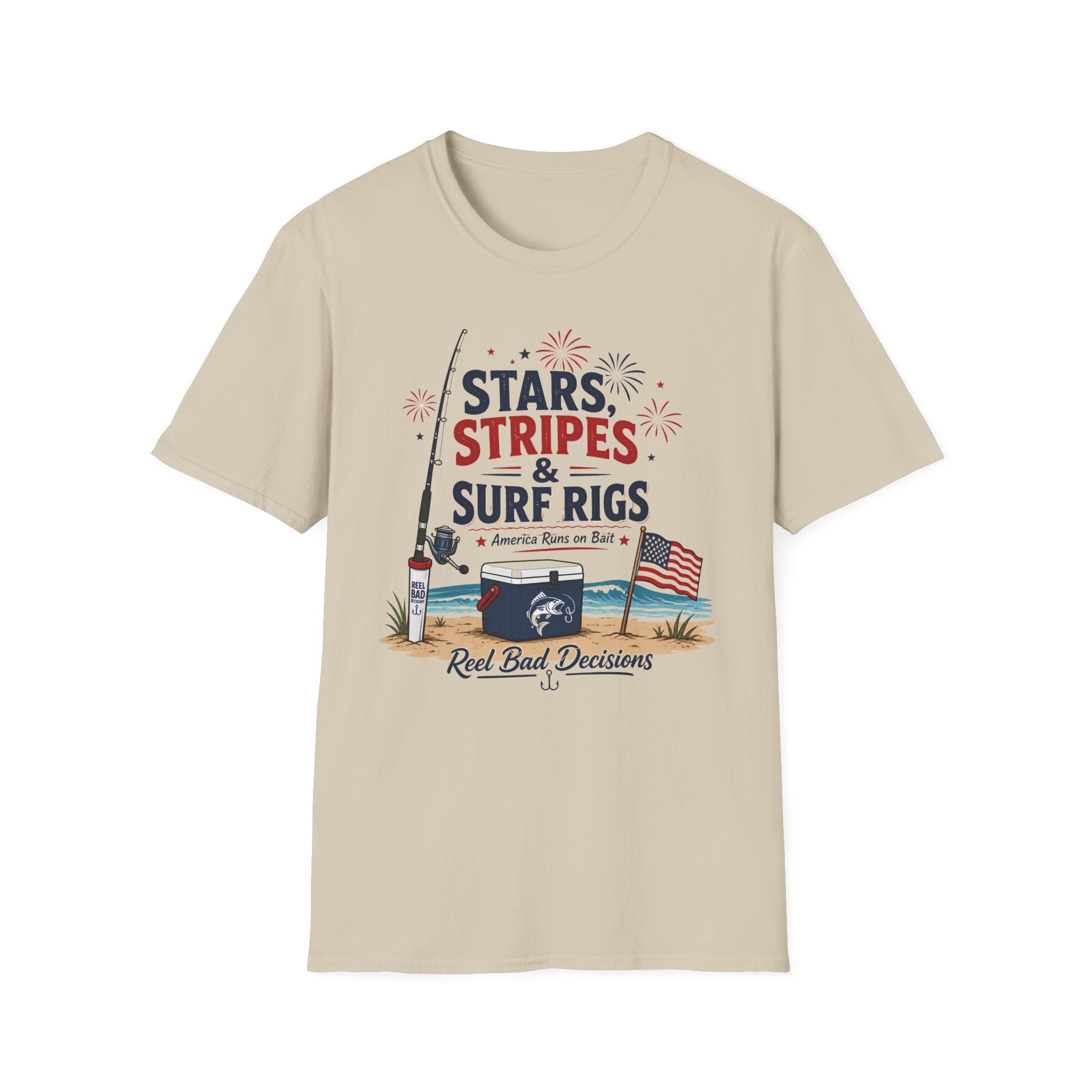 Stars, Stripes & Surf Rigs T-Shirt