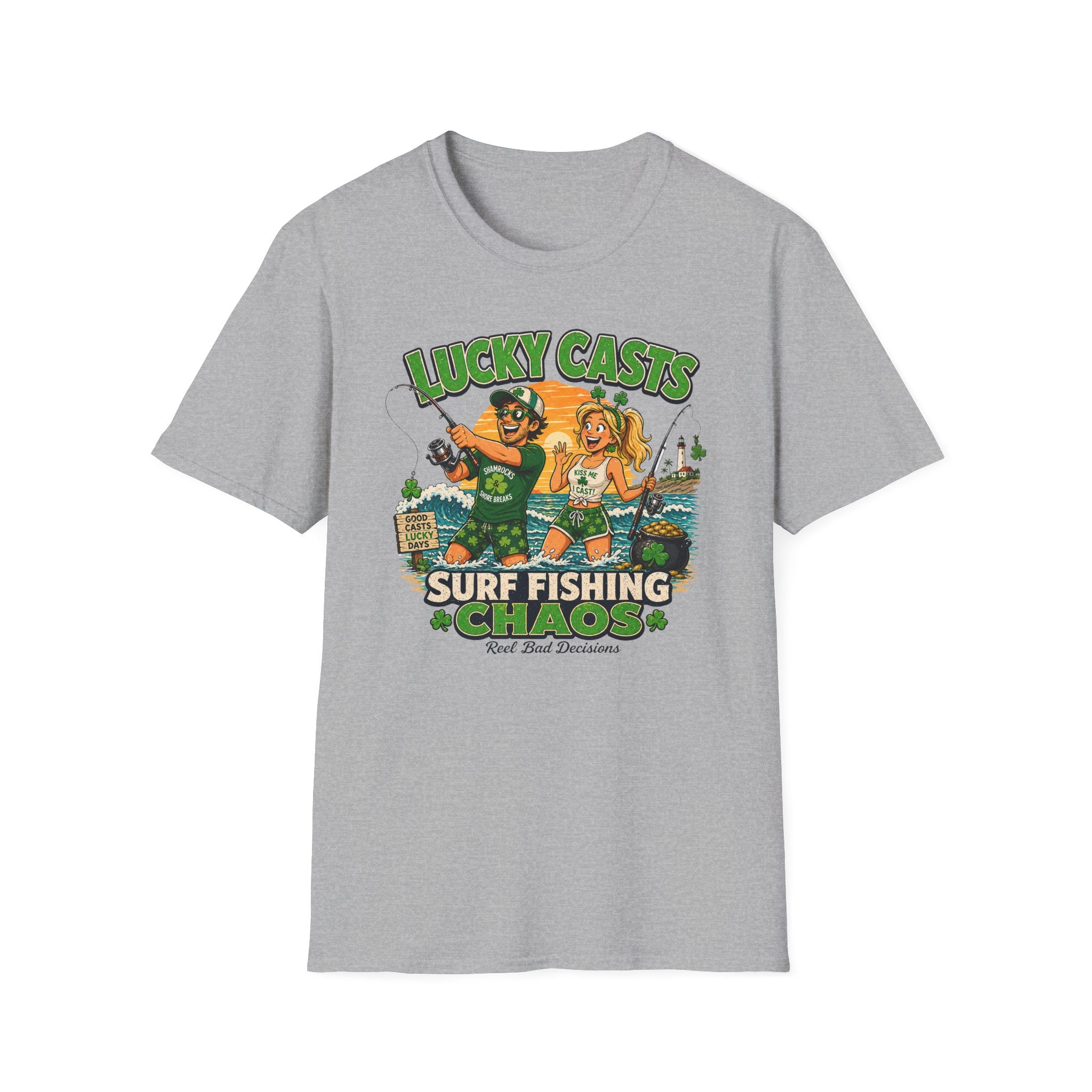 St Patrik's Day Fishing T-Shirt