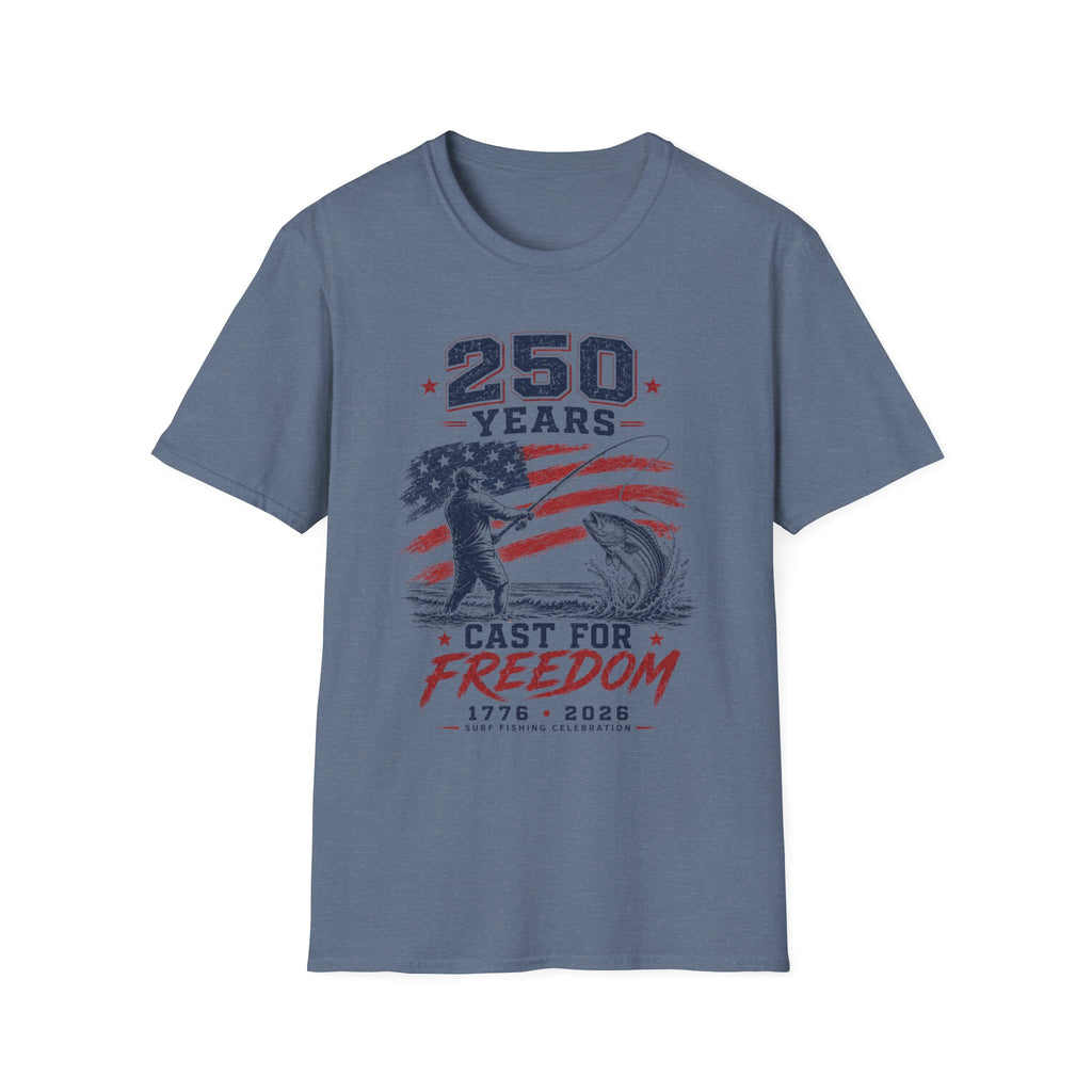 250 Years Cast for Freedom T-Shirt