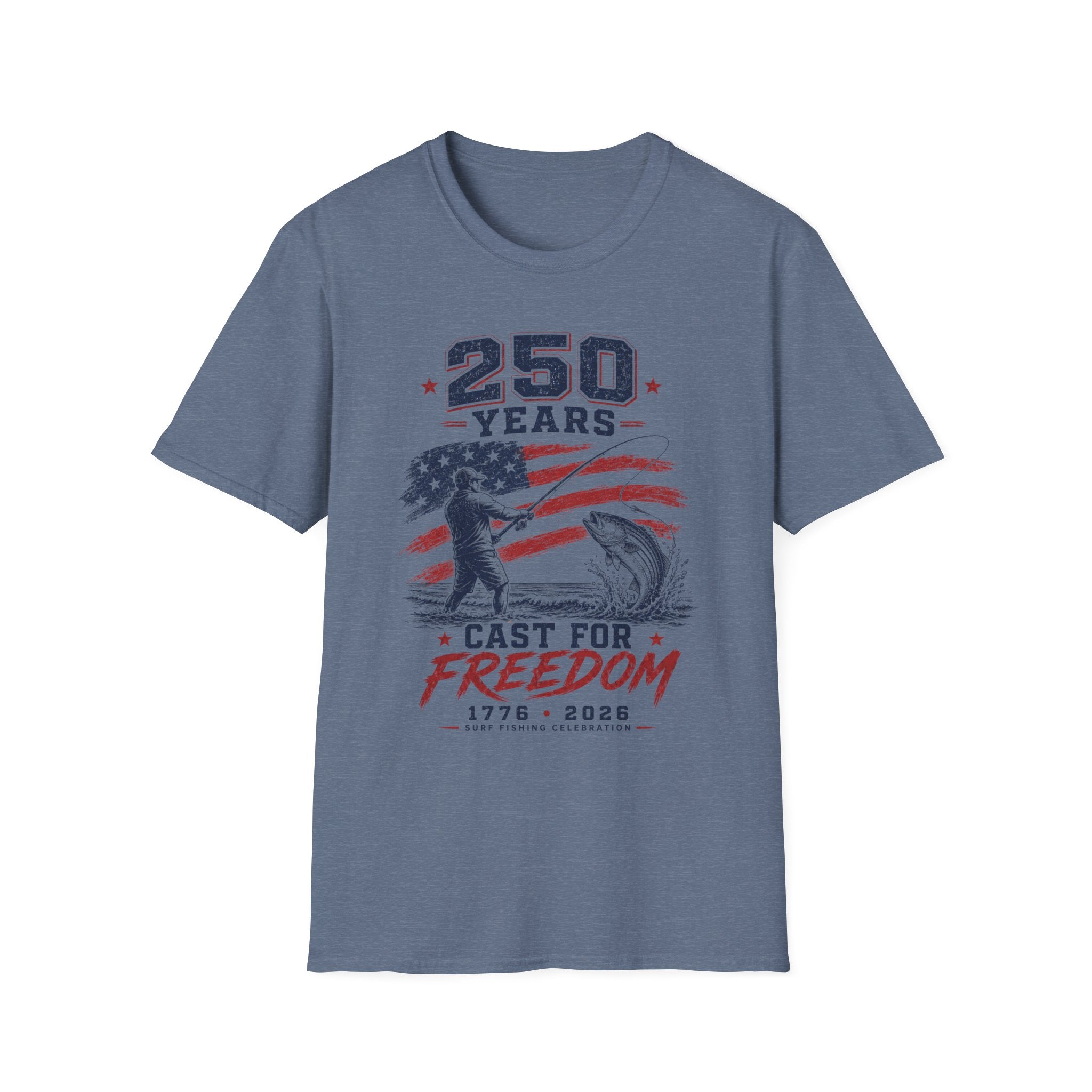 250 Years Cast for Freedom T-Shirt