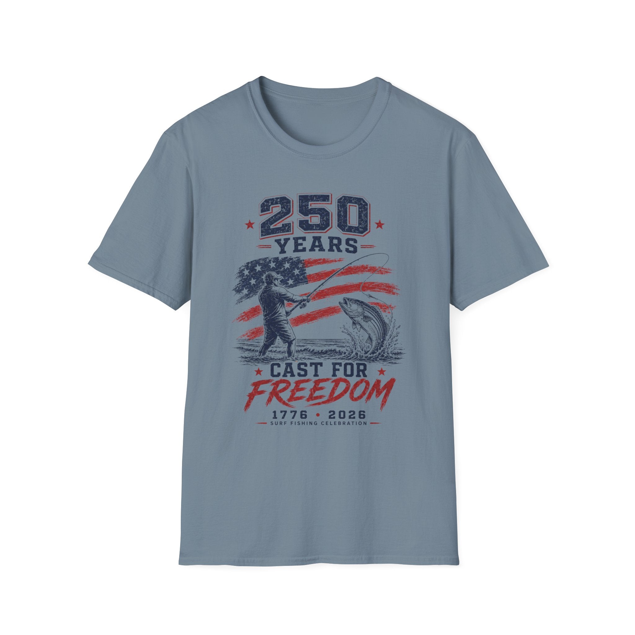 250 Years Cast for Freedom T-Shirt