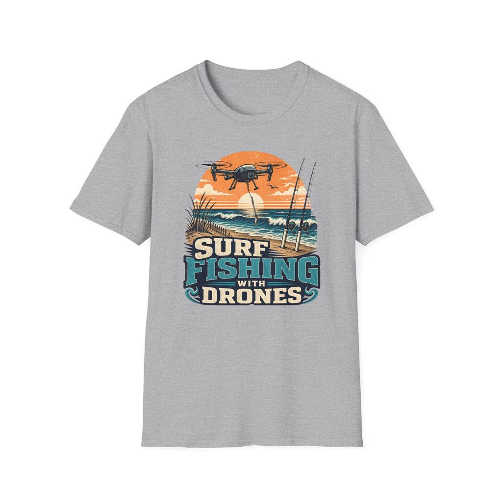 Drone Surf Fishing T-Shirt