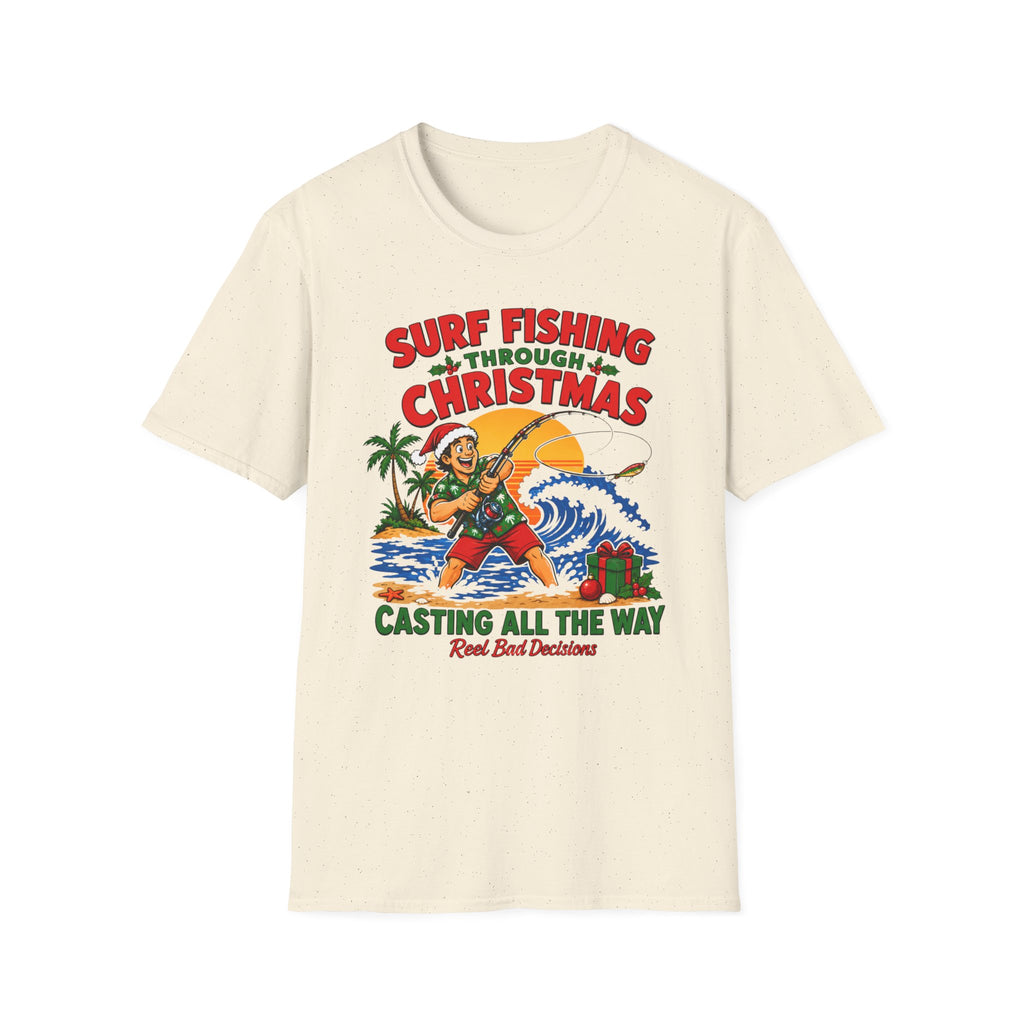 Christmas Fishing T-Shirt