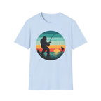 Bigfoot Fish On T-Shirt