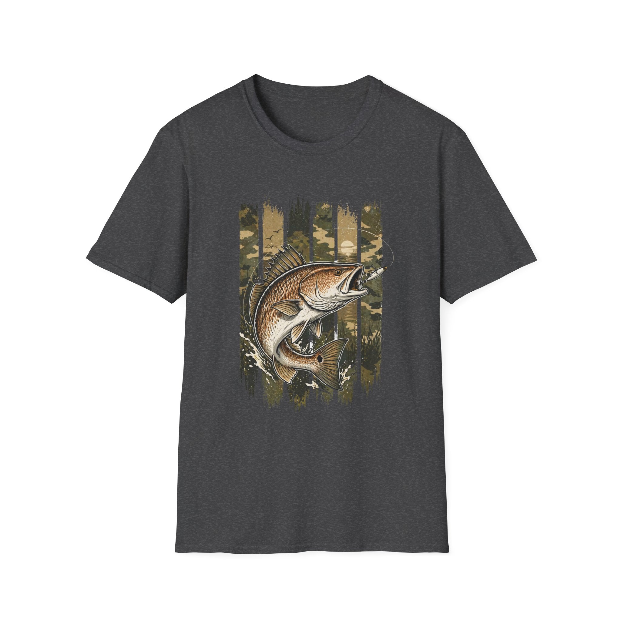 Camo Fishing T-Shirt