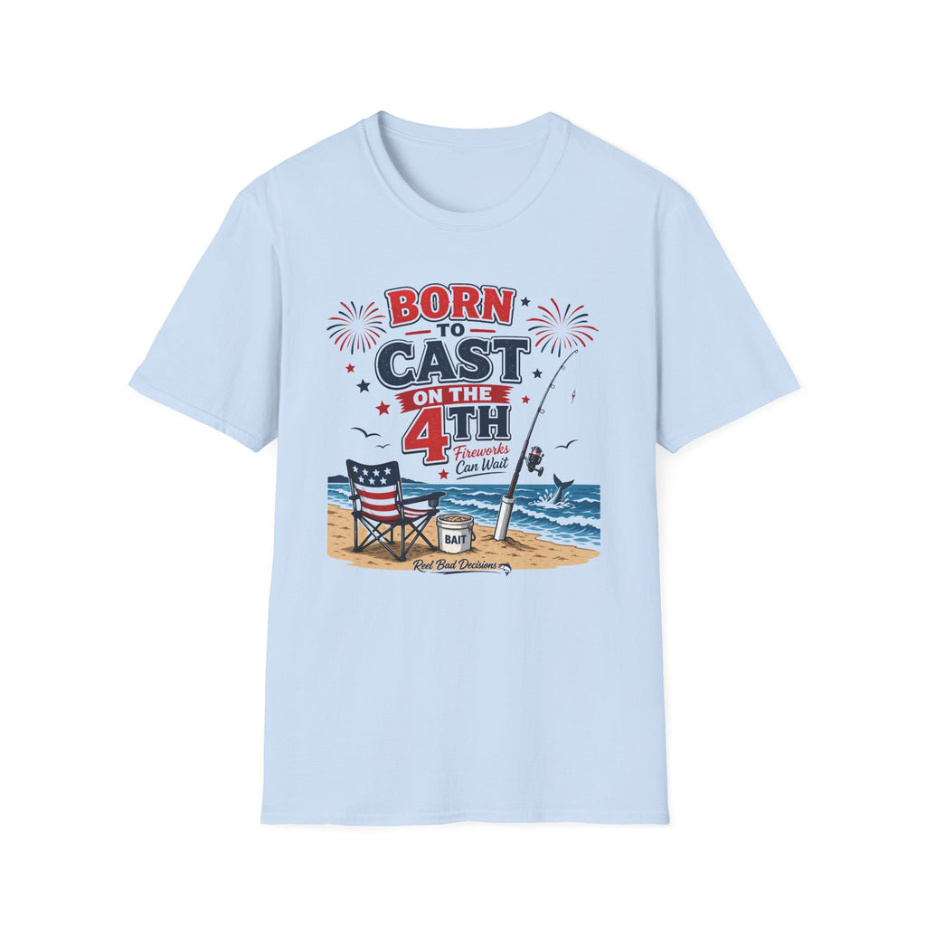 Born To Cast 4th T-Shirt