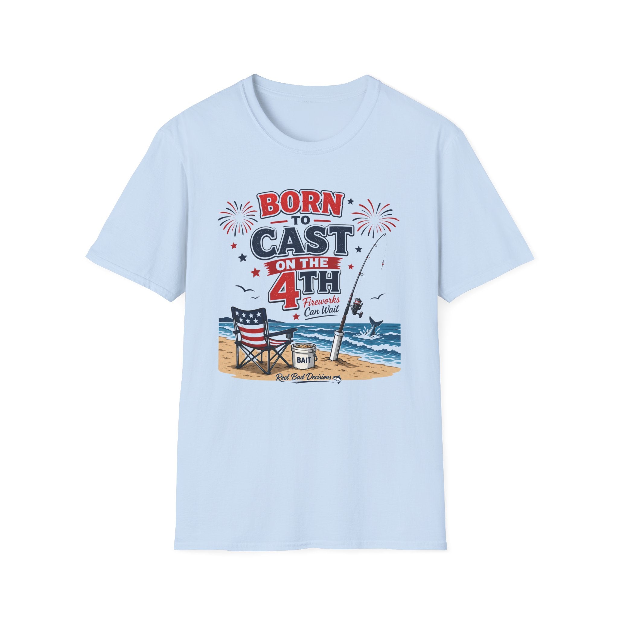 Born To Cast 4th T-Shirt
