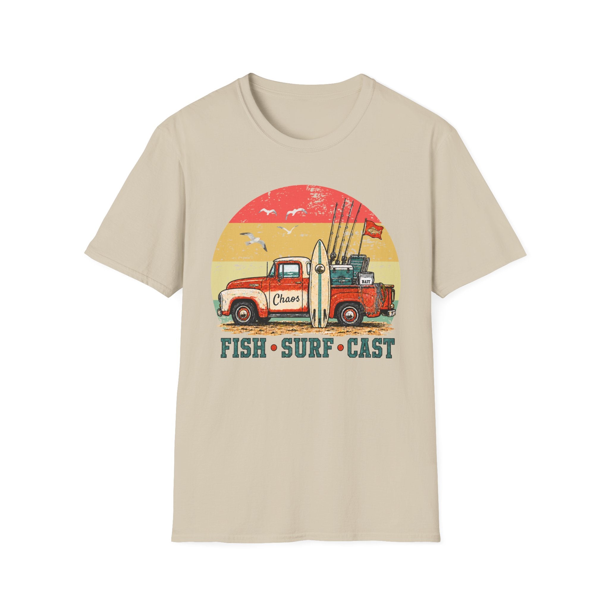 Surf, Fish, Chaos T-Shirt