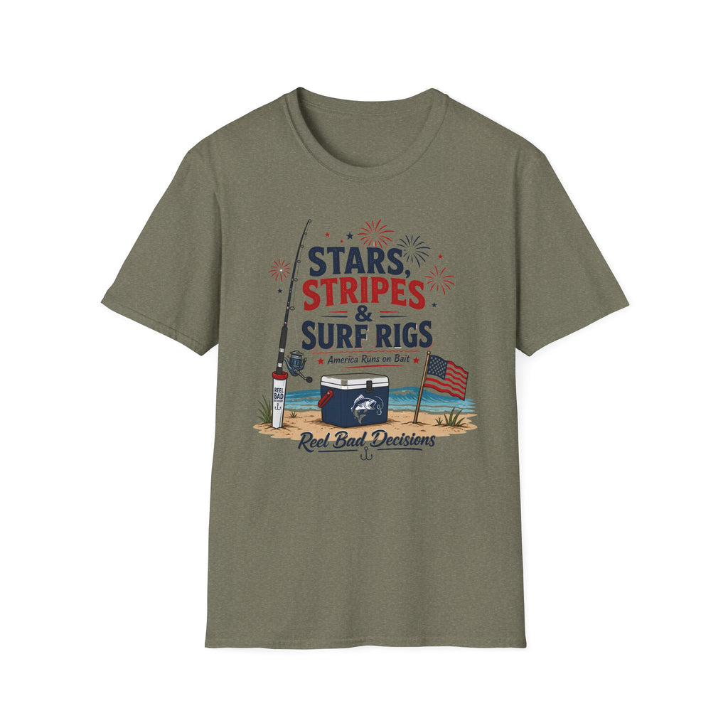 Stars, Stripes & Surf Rigs T-Shirt