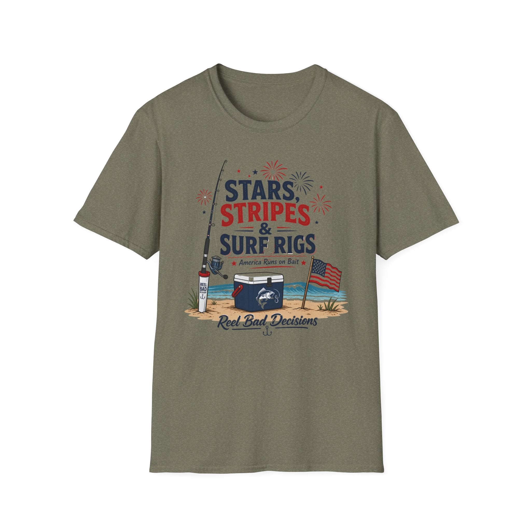 Stars, Stripes & Surf Rigs T-Shirt