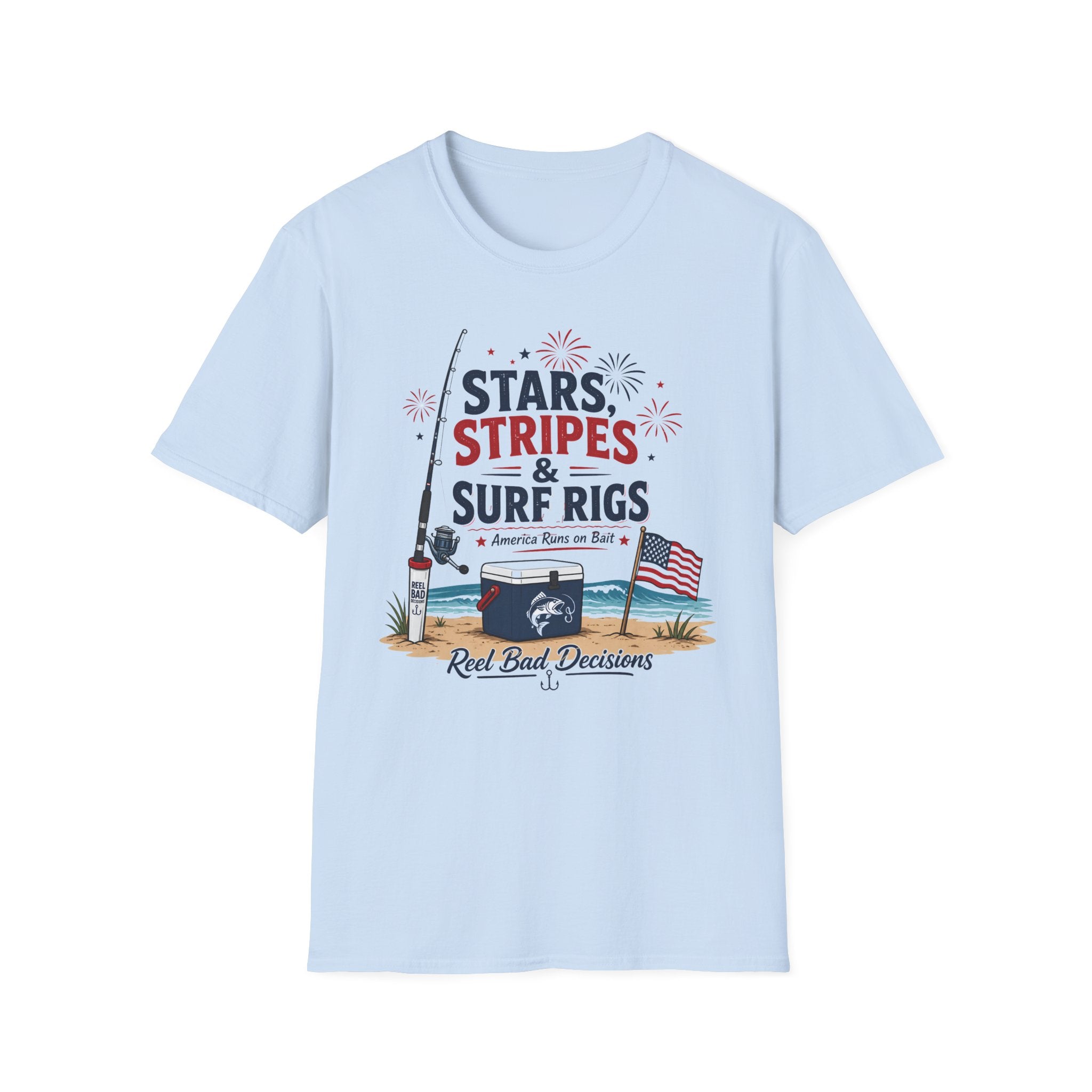 Stars, Stripes & Surf Rigs T-Shirt