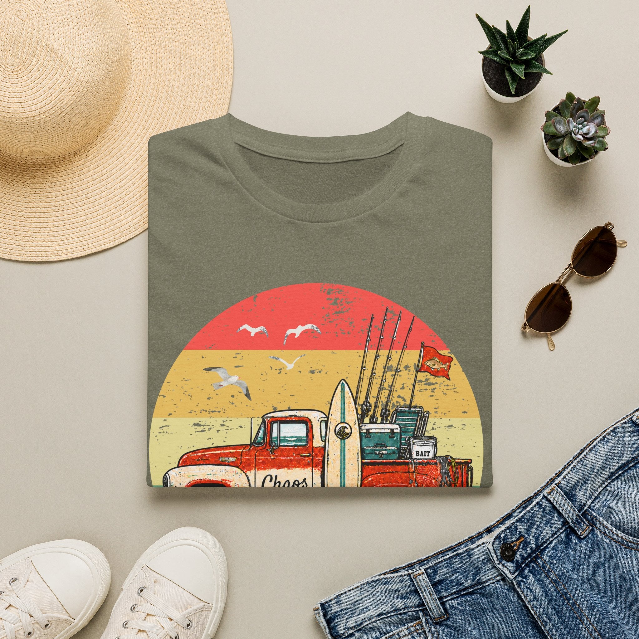 Surf, Fish, Chaos T-Shirt