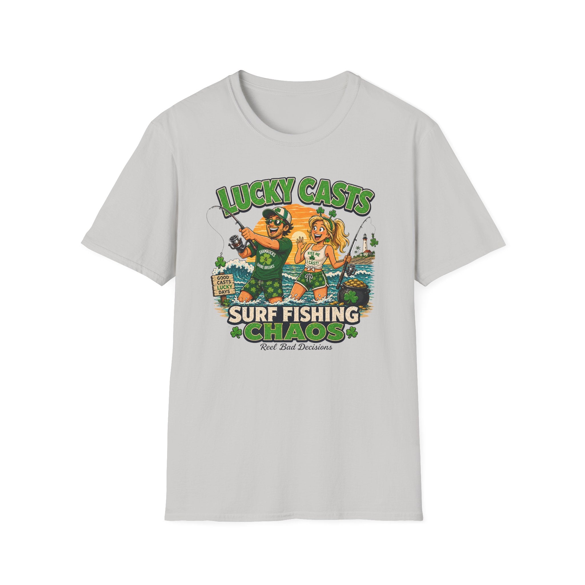 St Patrik's Day Fishing T-Shirt