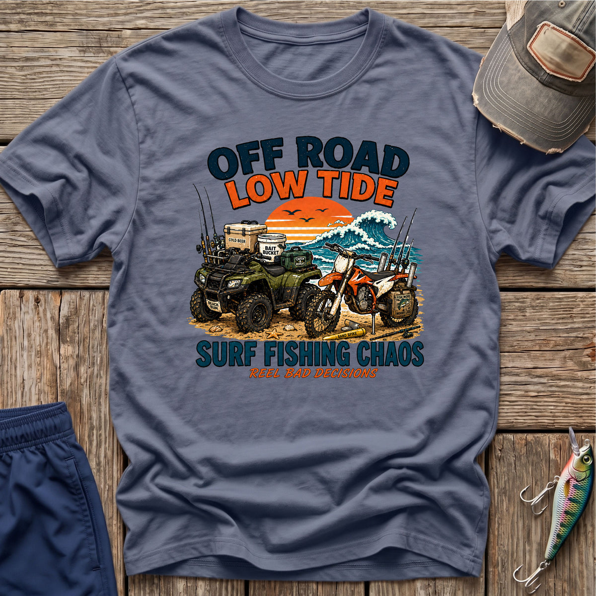 ATV Fishing T-Shirt
