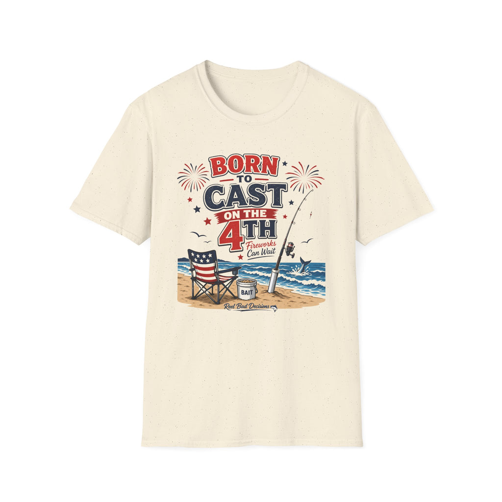 Born To Cast 4th T-Shirt