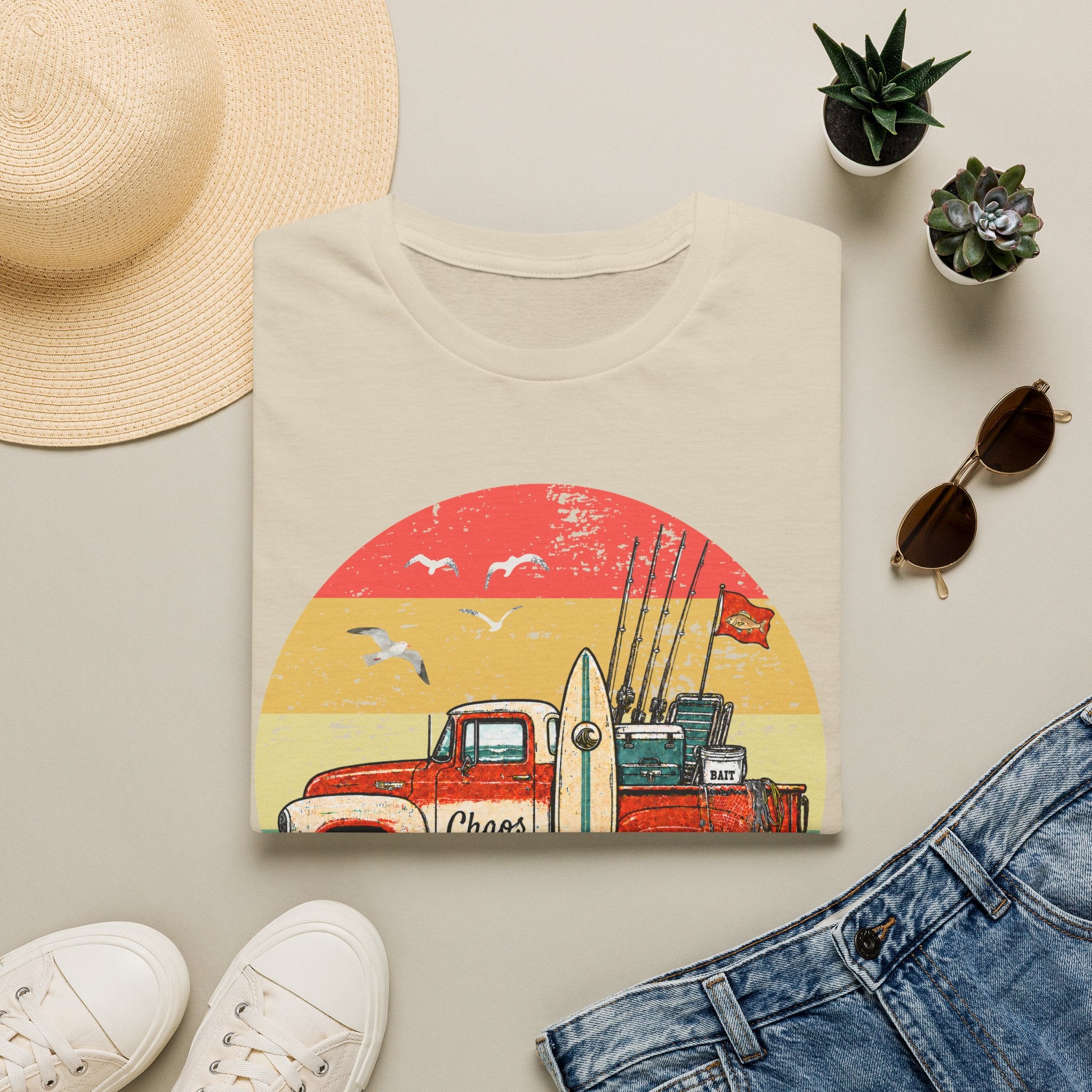 Surf, Fish, Chaos T-Shirt