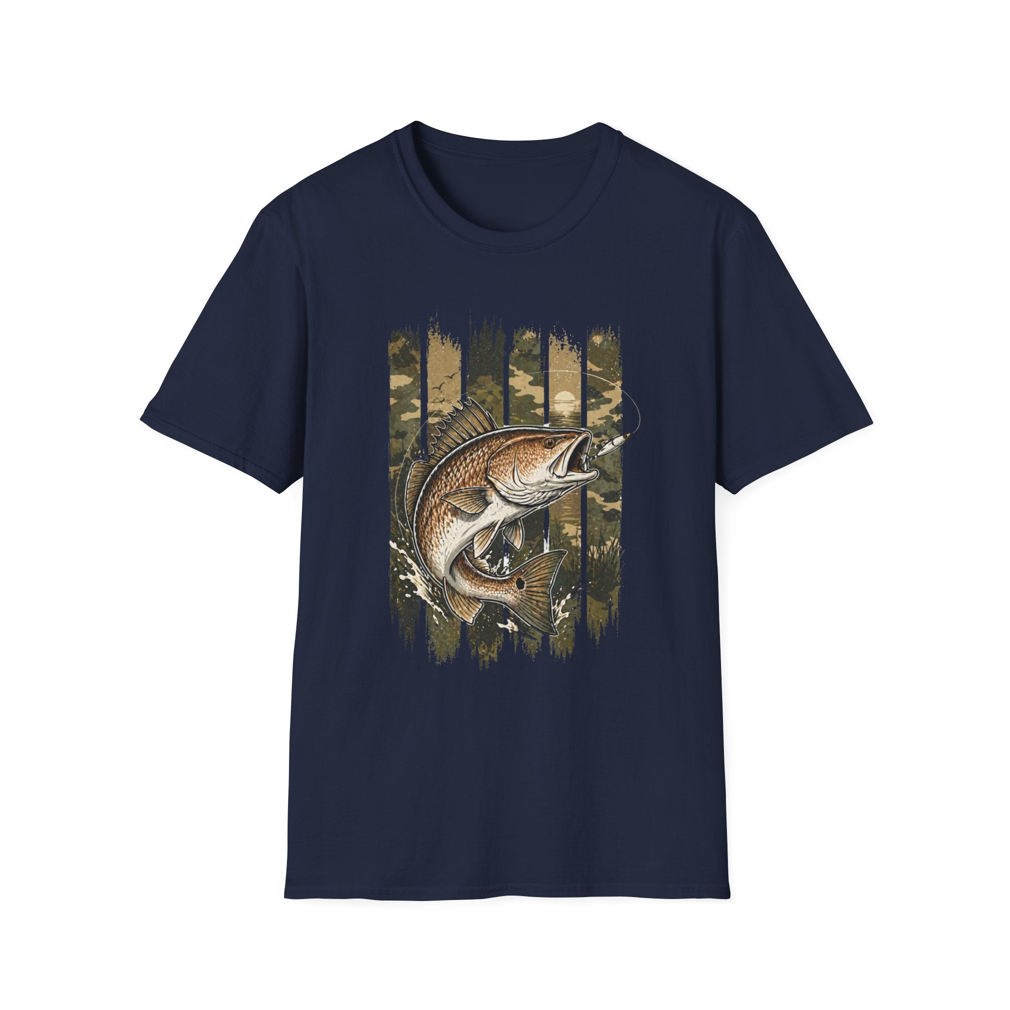 Camo Fishing T-Shirt