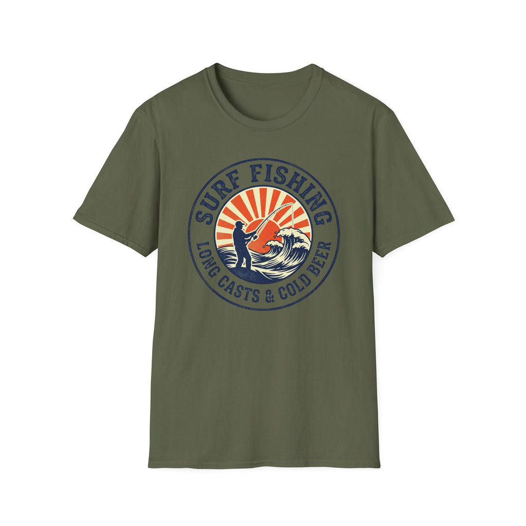 Long Cast Cold Beer T-Shirt