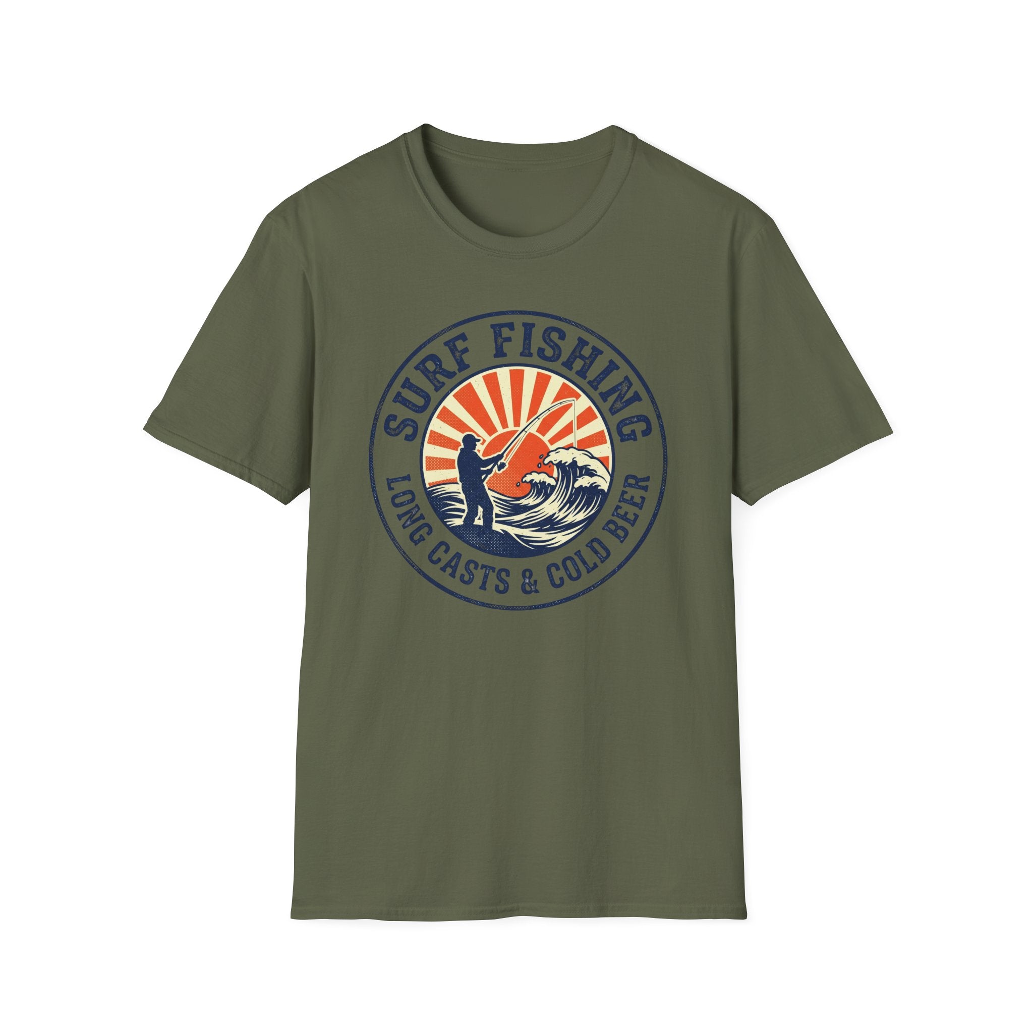 Long Cast Cold Beer T-Shirt