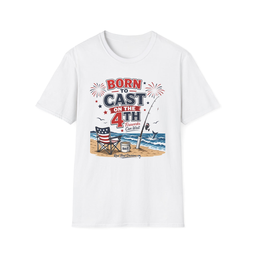 Born To Cast 4th T-Shirt