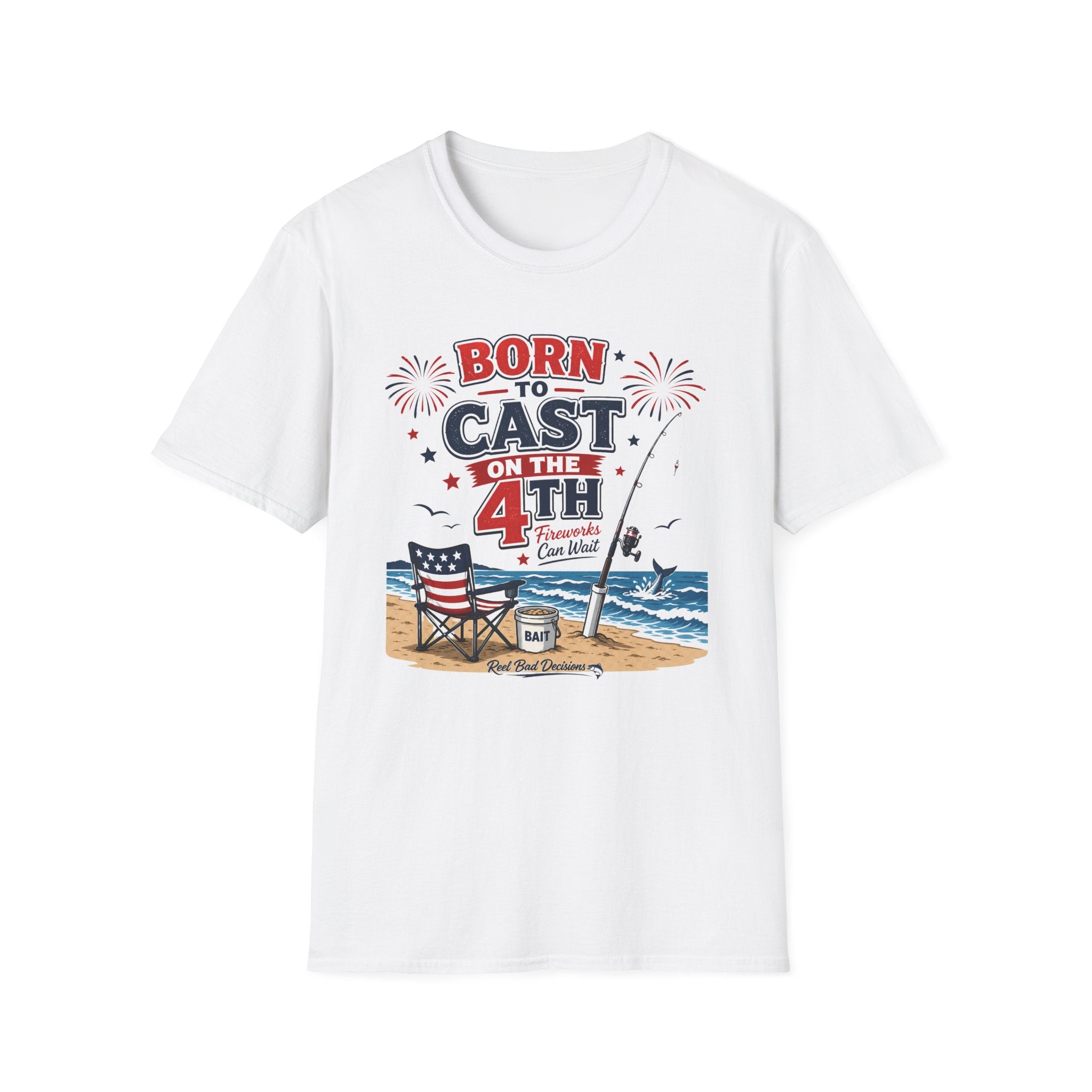 Born To Cast 4th T-Shirt