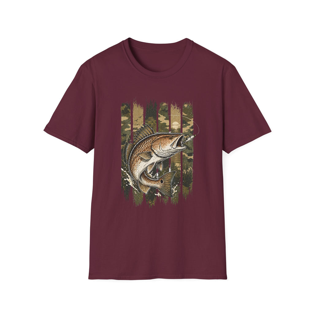 Camo Fishing T-Shirt