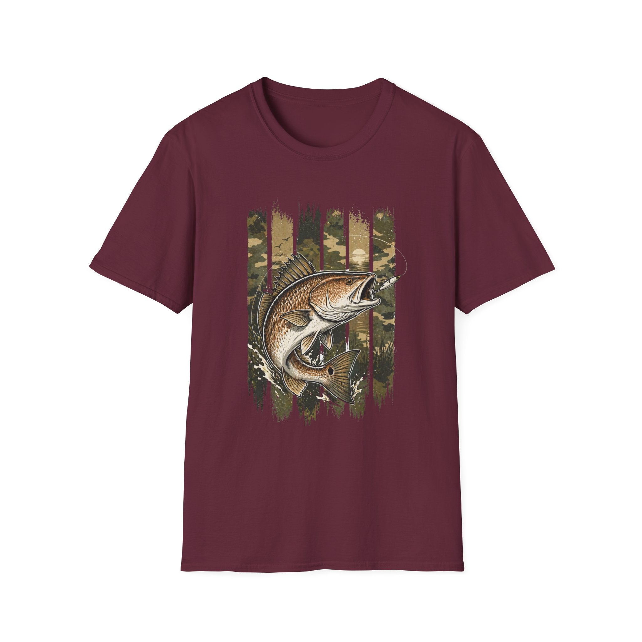 Camo Fishing T-Shirt