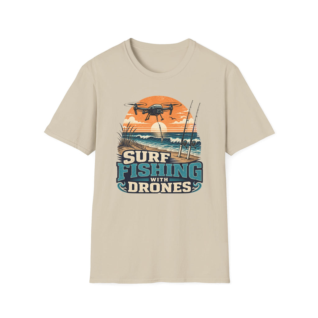 Drone Surf Fishing T-Shirt