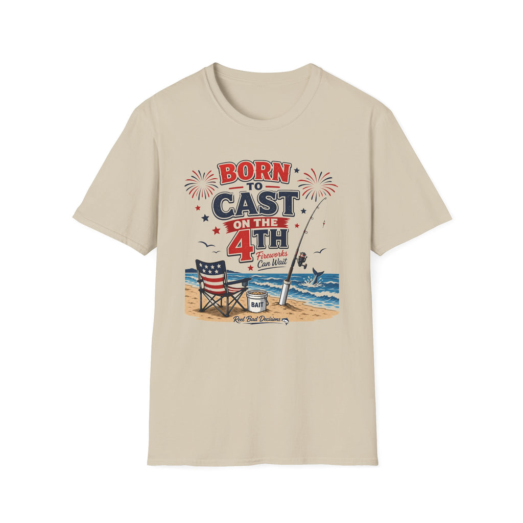 Born To Cast 4th T-Shirt