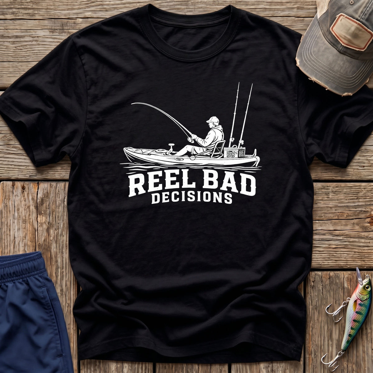 Kayak Fishing T-Shirt