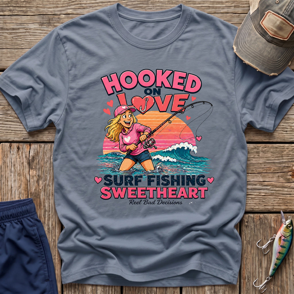 Valentine Fishing T-Shirt