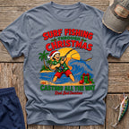 Christmas Fishing T-Shirt