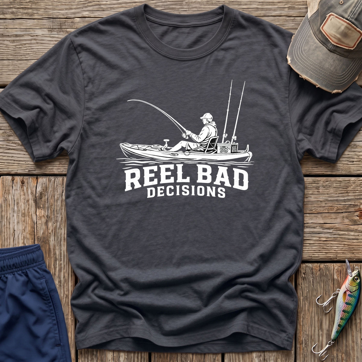 Kayak Fishing T-Shirt